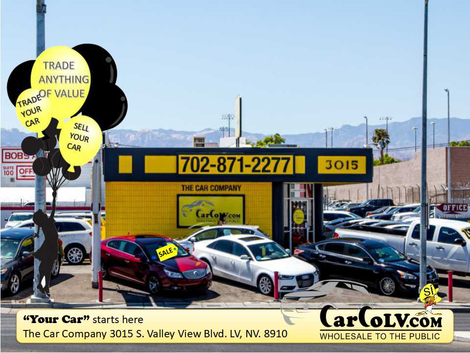 CarCoLV, Las Vegas used car dealer, selling cars wholesale to the public. Your car starts here.