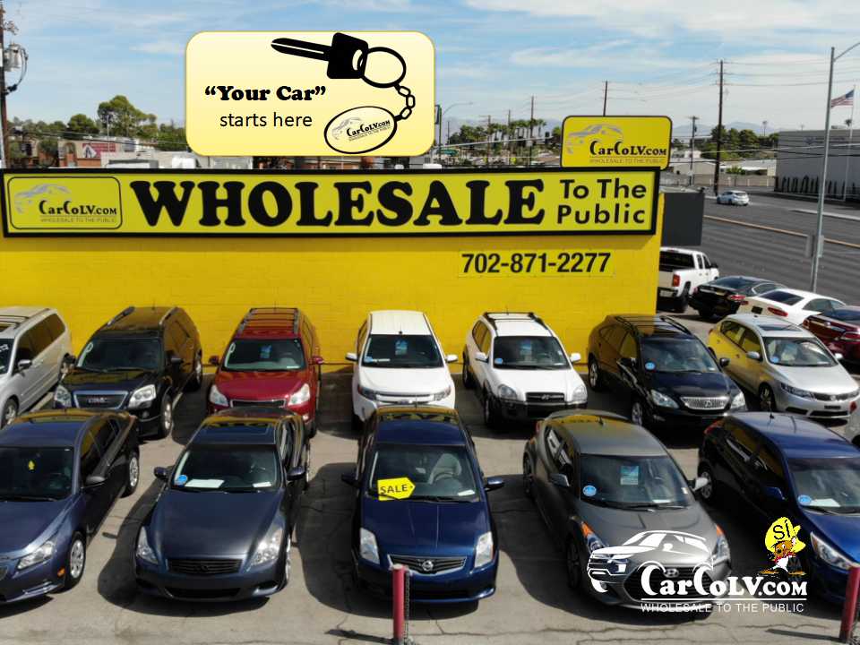 CarCoLV, Las Vegas used car dealer, selling cars wholesale to the public.