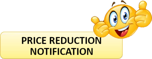 Price Reduction Notification wSmiley